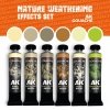 AK Interactive AKG26 NATURE WEATHERING EFFECTS SET – AK GOUACHES
